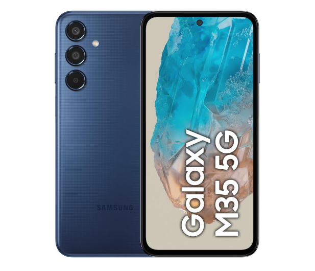 Samsung Galaxy M35 5G 6/128GB Granatowy OIS 120Hz 6000mAh 25W - 1262088 - zdjęcie